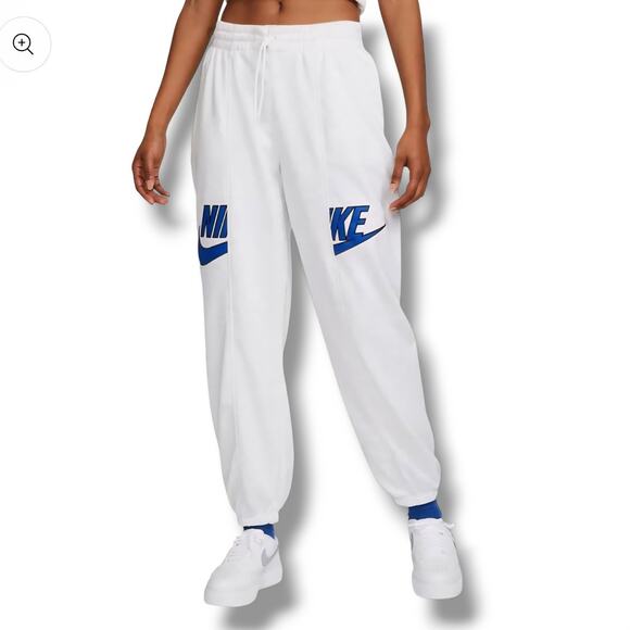 NWT! Women's Nike Sportswear Circa 96 High-Waisted French Terry Jogger Pants XL - Picture 1 of 9